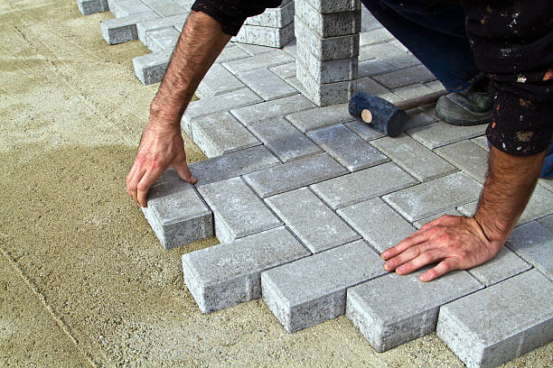 Paver Driveway Replacement in Oakes, ND